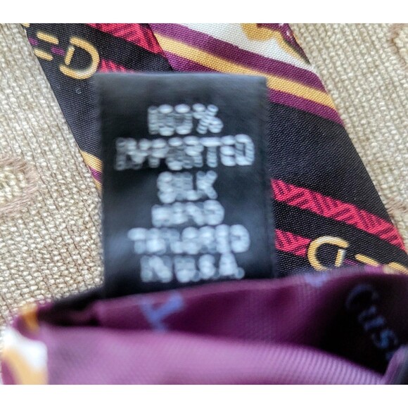 Classic The Custom Shop Silk Tie - Baroque Pattern - Picture 5 of 6